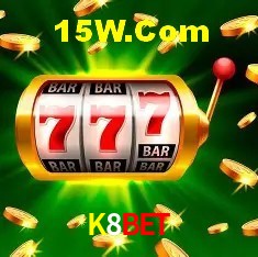 Interface moderna da plataforma K8Bet